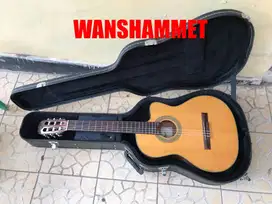 GITAR KLASIK NYLON CORT ACC12F ORIGINAL  TOP KAYU SOLID