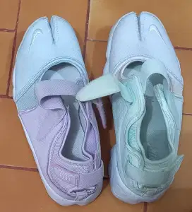 PL sepatu slipon nike air rift green purple