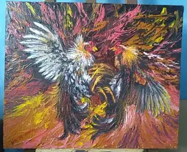Lukisan 2 jagoan