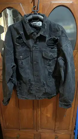 Jaket Jeans Hitam