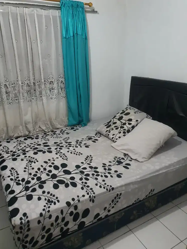 Sewa tahunan 2 kamar full furnished di apartemen laguna