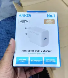 Adaptor charger anker 20 watt