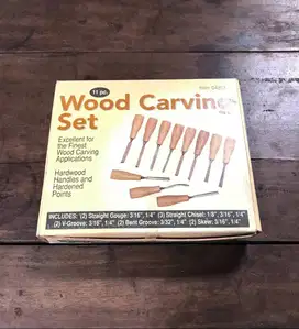 Pisau pahat wood carving set