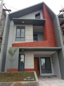 Townhouse 2LT Dekat Stasiun Pndok Rajeg 10 Menit CCM DP Ringan FreeAC