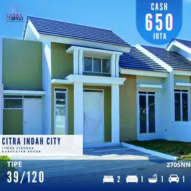 2705.Real Estate Nuansa Jepang 39/120 Citra Indah City Jonggol Cibubur