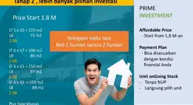 Dijual rumah baru di graha green garden, dekat diam istana