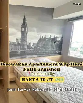 Disewakan Apartment Full Furnished di Daerah Putri Hijau