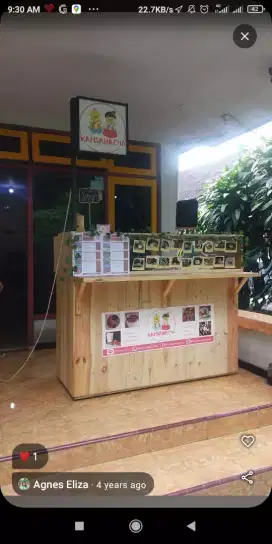 JUAL CEPAT! GEROBAK STAND MAKANAN BERKUALITAS