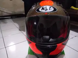 Helm KYT orange rc7