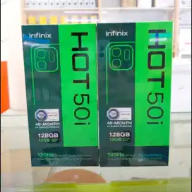 PROMO INFINIX HOT 50i 6/128 BARU GARANSI RESMI