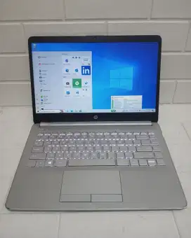 Laptop HP 14-DK0xx AMD A4-9125 DDR4 4GB SSD 256GB 14 4 Jam Backlight