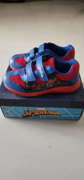 Sepatu Anak Marvel Spriderman Baru