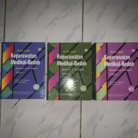 Buku Keperawatan Medikal Bedah Brunner & Suddarth Vol. 1, 2 & 3