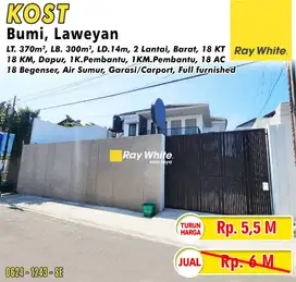 Rumah Kost Dijual Laweyan Solo, Tinggal Melanjutkan Usahanya