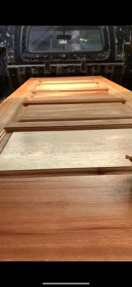 Pintu kusen bebas motif