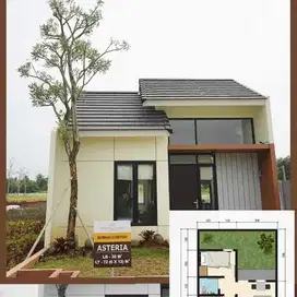 Rumah Subsidi nempel Stasiun, rumah siap huni, cicilan Flat 1jt an