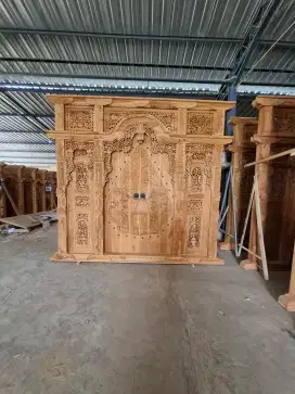 pintu gebyok 3mtr kler gunungan wayang