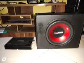 Subwoofer dan POWER merk CARMAN