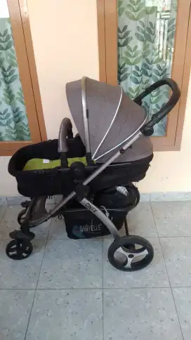 Jual stroller dengan keadaan seperti di foto masih bagus dijamin.