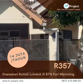 Disewakan Rumah Lombok Barat type 36/134 M² di Puri Meninting R357