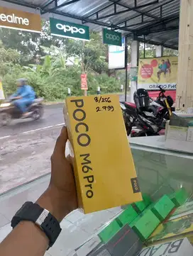 Poco M6 pro 8/256 Baru Segel resmi