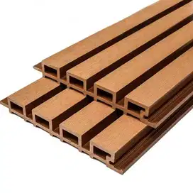 WPC outdoor Decking Wallpanel Dinding ukuran 290cm