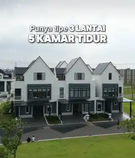 Cluster LOUISE summarecon gading serpong gaya resort mewah 3,6man