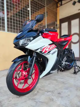 Yamaha R25 / YZF R 25 2015, Red Premium Metalic, Unit Mulus Terawat.