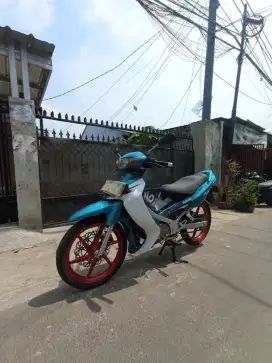 Suzuki Satria Hiu Modif RGX istimewa Full karbon