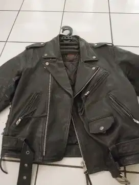 Leather Jaket 100% maskulin full kulit