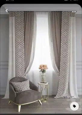 Pasang gordyn gorden murah vertikal roll blind jasa wallpaper dinding