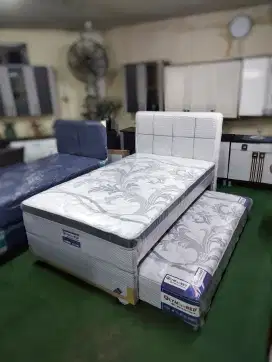 BIGLAND 2in1 PlushTop Springbed - Tempat Tidur Susun - Ranjang Tingkat