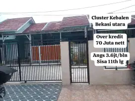 Over kredit murah 70 juta saja nett angs 3.6 jt sisa 11th lg