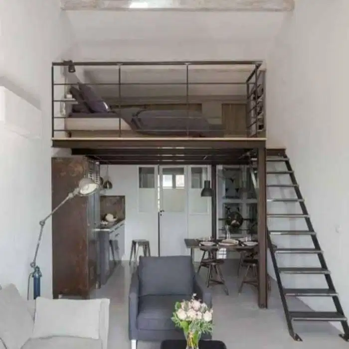 mezanin kanopi balkon bed kamar/ruangan bagus murah sejabodetabek