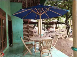 Set Meja Payung Taman