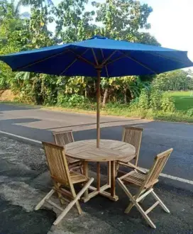 Set Meja Payung Taman
