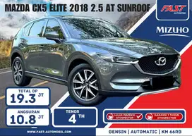 DP 19JT MAZDA CX5 ELITE 2018 2.5 AT SUNROOF LOW KM.66RB PJK PJG #F2ST