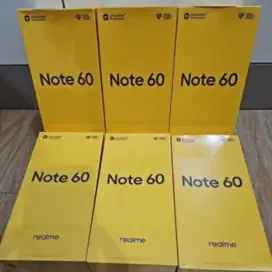 Realme Note 60 4/64 - 6/128 BNIB Garansi Resmi Indonesia