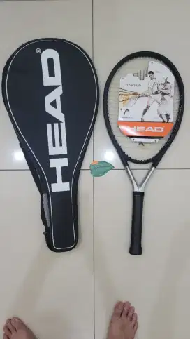 Raket Tenis HEAD TI S6 [225/115inc] Hitam Silver