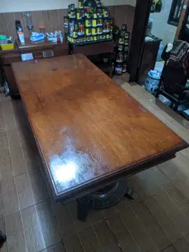 MEJA MAKAN KAYU JATI BOSCA