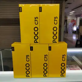 Xiaomi Poco C75 ram 6gb+6gb/128gb NFC baru garansi resmi harga Promo