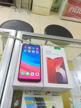 Oppo A3s 6/128gb bekas fullset normal bisa TT