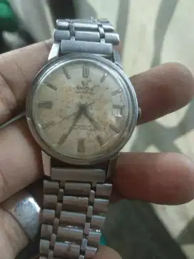 Jam tangan vintage enicar ultrasonic manual ori