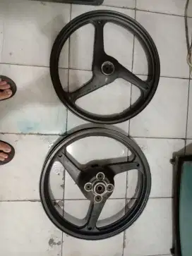 Velg motor Tiger ORI bawaan sepasang