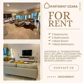 Apartment Izzara Bisa Disewa Bulanan