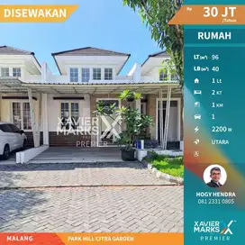 DISEWAKAN RUMAH di Cluster Park Hill - Citra Graden, Buring Malang