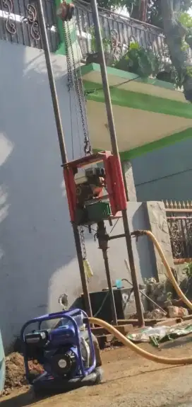 Pengeboran sumur jetpump / service mesin air