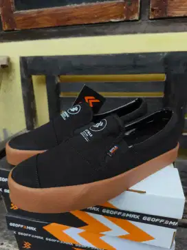 Special Promo Geoff Max - Meery Black Gum Sneakers Sepatu Casual