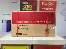 TV Polytron 43 inch Cash/Cicilan 0%