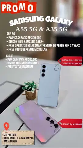 Samsung Galaxy A55 promo kredit murah tanpa dp syarat ktp